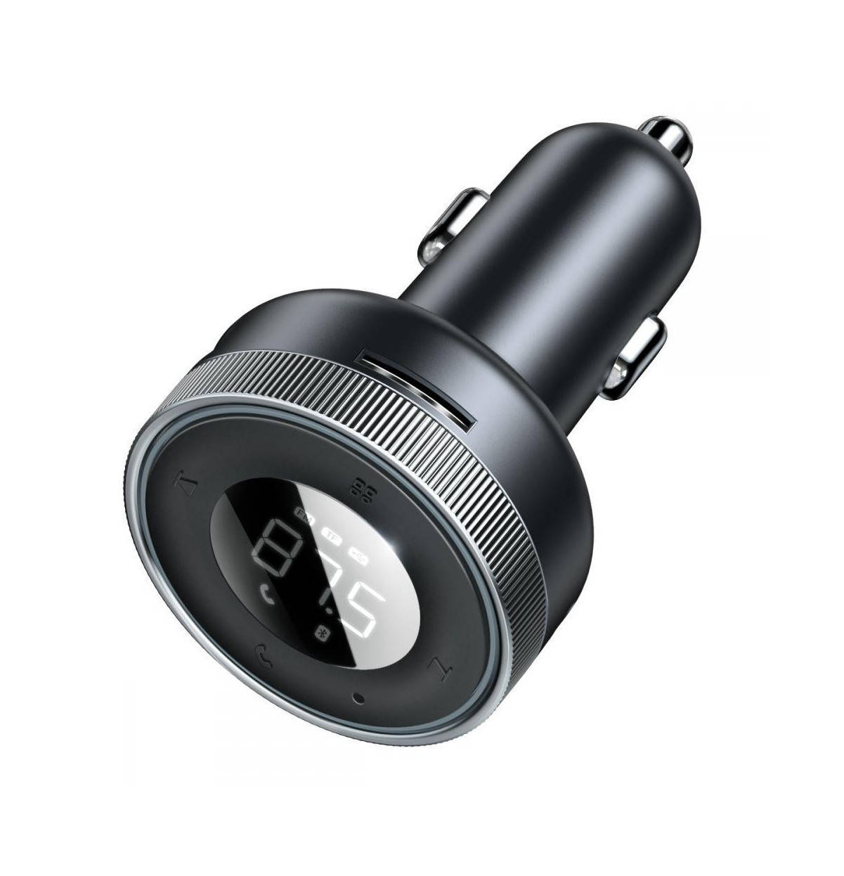 

FM-трансмиттер (модулятор) в машину Baseus Bluetooth 3.4 А Черный (CCLH-01)