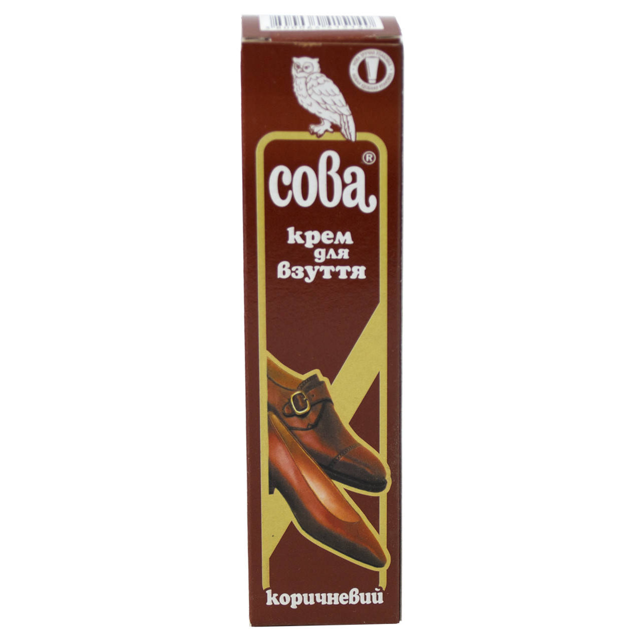 

Крем для обуви Сова коричневый, тюбик 50мл