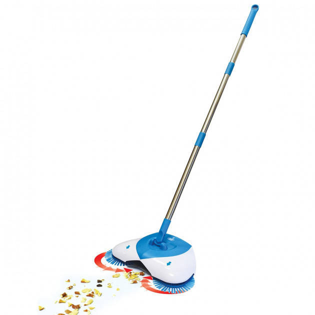 

Электровеник Spin Broom Hurricane, Голубой