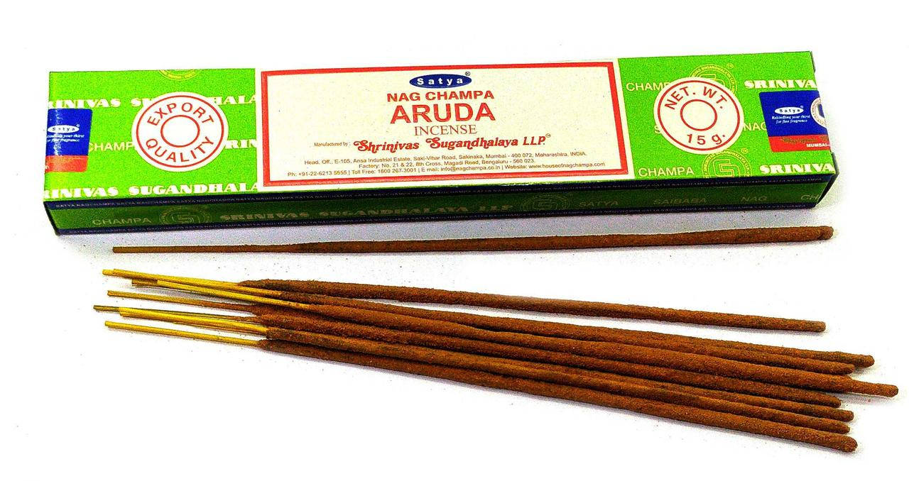

Пыльцовые благовония Aruda Аруда Satya