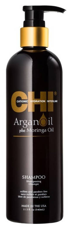 

Шампунь питательный для волос CHI Argan Oil Plus Moringa Oil Shampoo 340 мл (11477Gu)