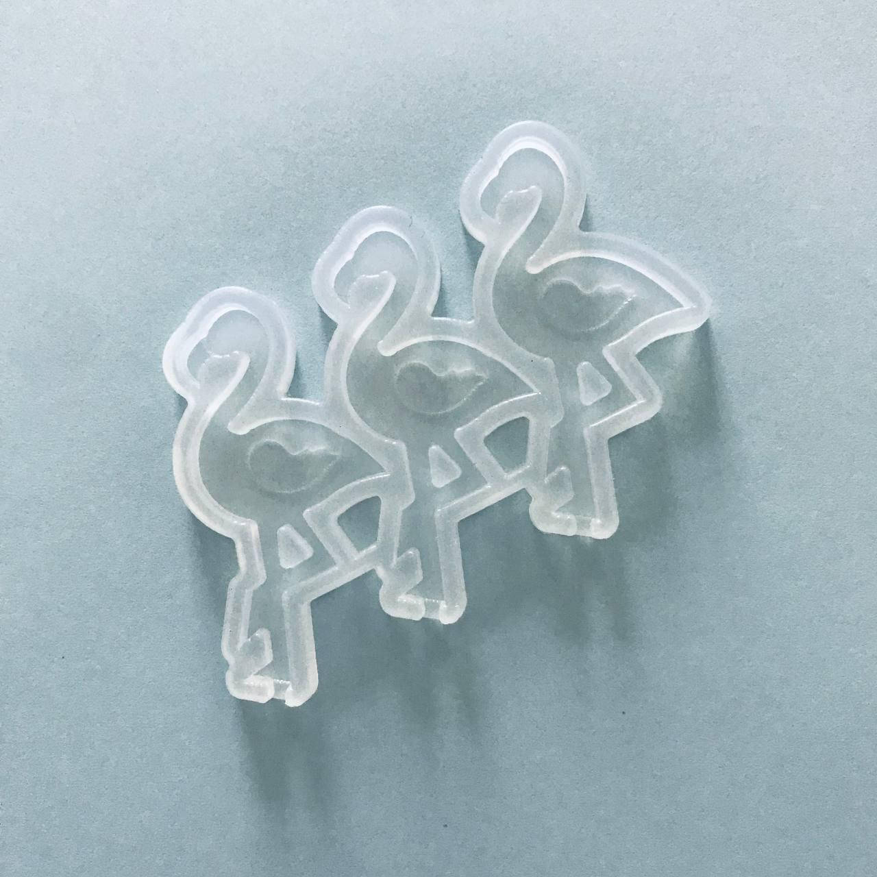 

Силиконовый молд для леденцов "Фламинго 2"