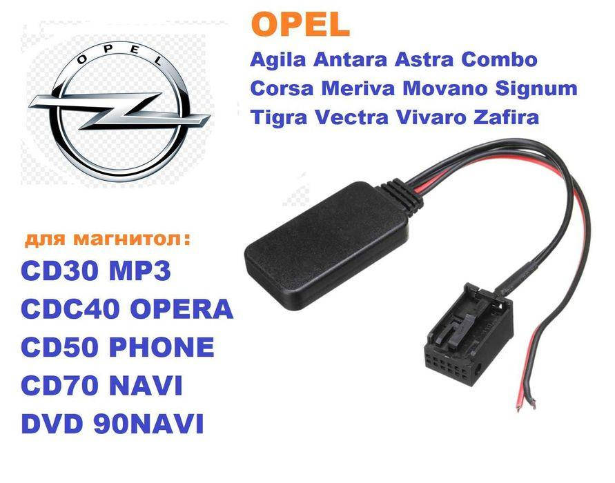 

Модуль Bluetooth 5.0 для Opel магнитол DVD90 CD70 CD50 CDC40 CD30