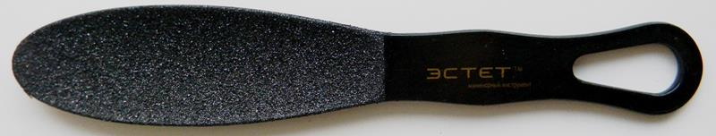 

Тёрка для педикюра ЭСТЕТ литая чёрная