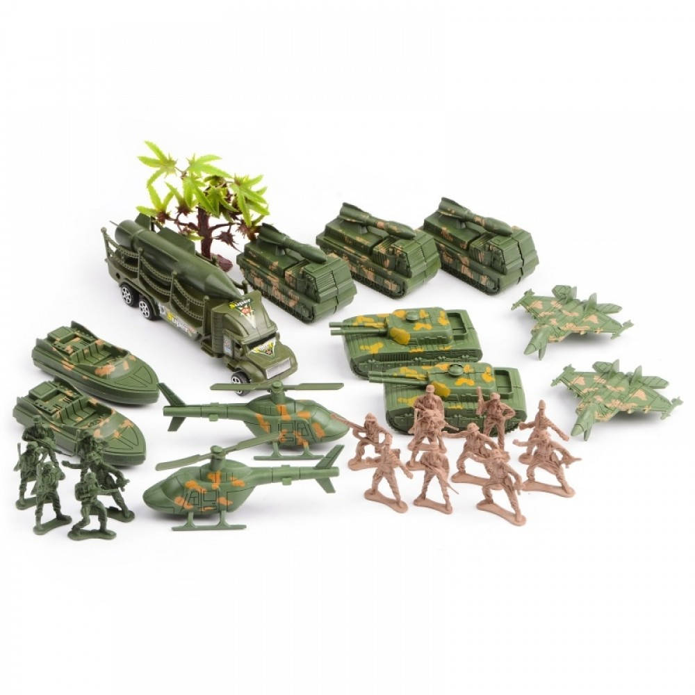 

Игровой набор Солдатики. Военная база ID253