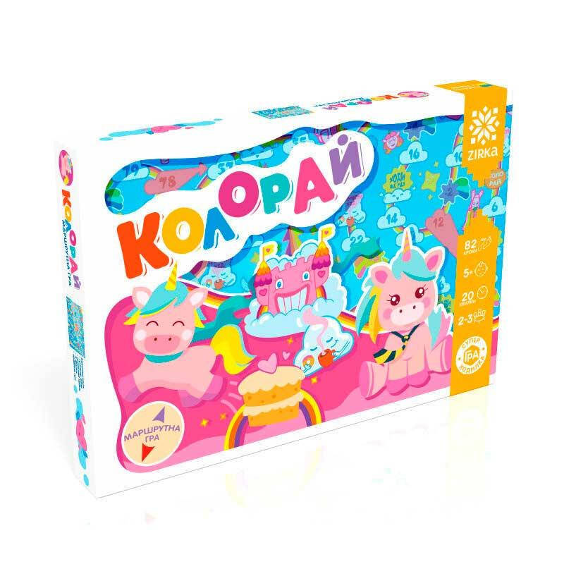 

Настольная игра - ходилка "Колорай" 127913