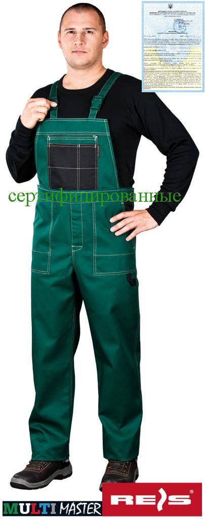 

Штаны защитные типа комбинезон MMS ZB, Зелёный