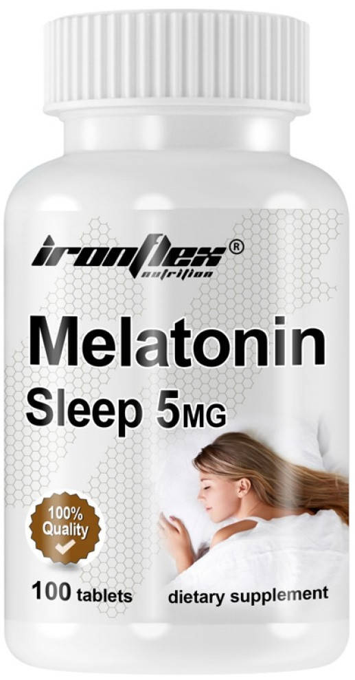 

Мелатонин IronFlex - Melatonin Sleep 5 мг (100 таблеток)