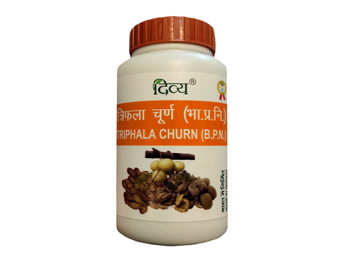 

TRIPHALA CHURNA (100GM). PATANJALI. ТРИФАЛА ЧУРНА (100ГР) ПАТАНДЖАЛИ