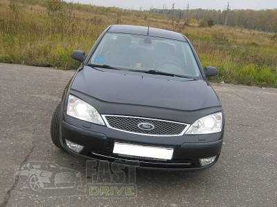 

ДЕФЛЕКТОР КАПОТА, МУХОБОЙКА FORD MONDEO III 2001-2006 VIP TUNING