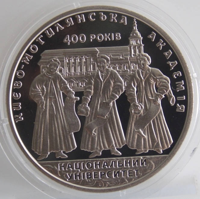 

Монета Украины 2 грн. 2015 г. 400 лет Национальному университету Киево-Могилянская академия