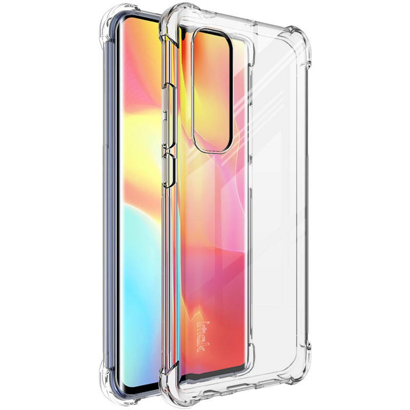 

Силиконовый прозрачный чехол для Xiaomi Mi Note 10 lite усиленные углы