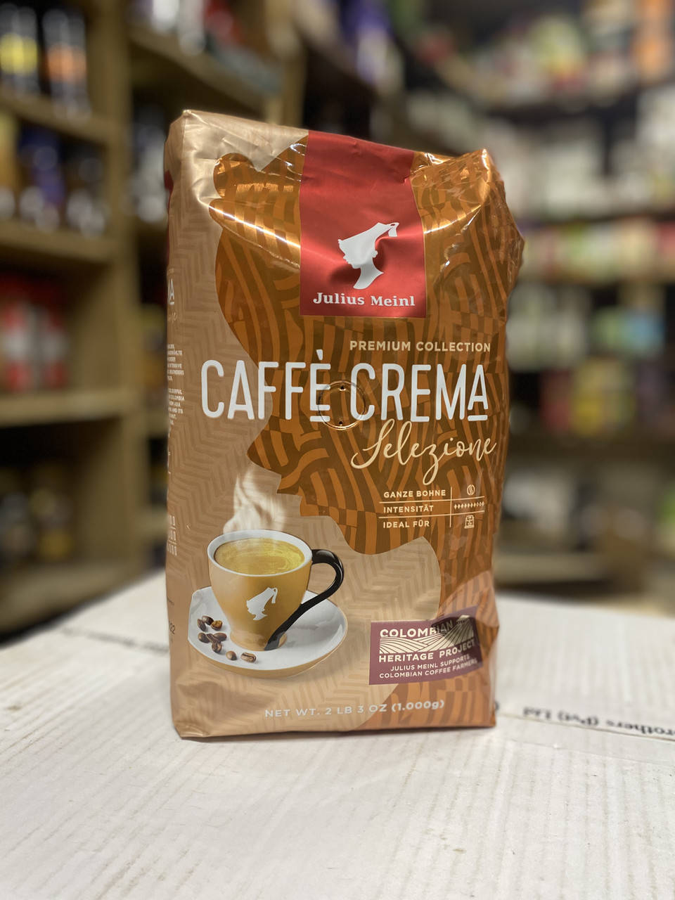 

Кофе зерновой Julius Meinl Caffe Crema 1 кг
