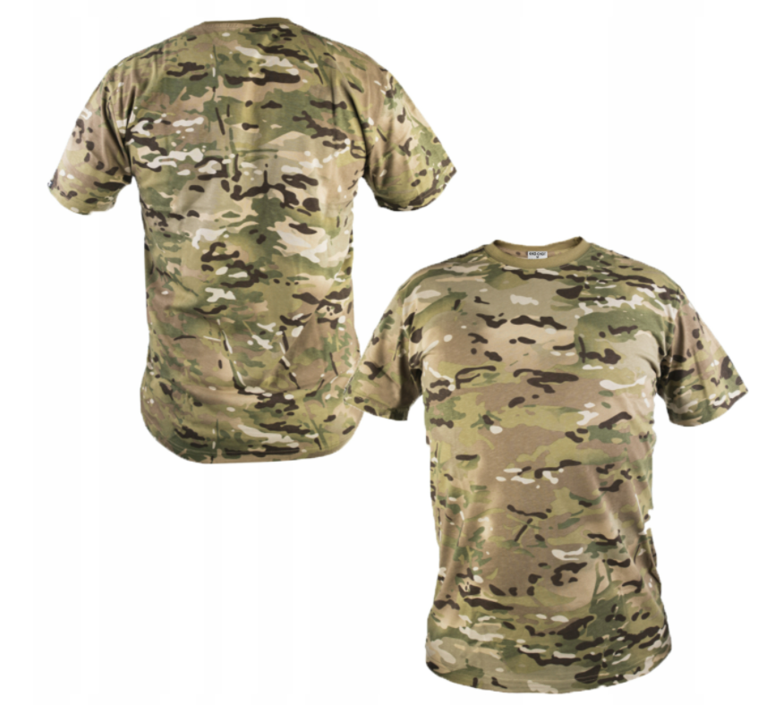 

Тактична бавовняна футболка multicam S, M, L, XL, XXL, 3XL