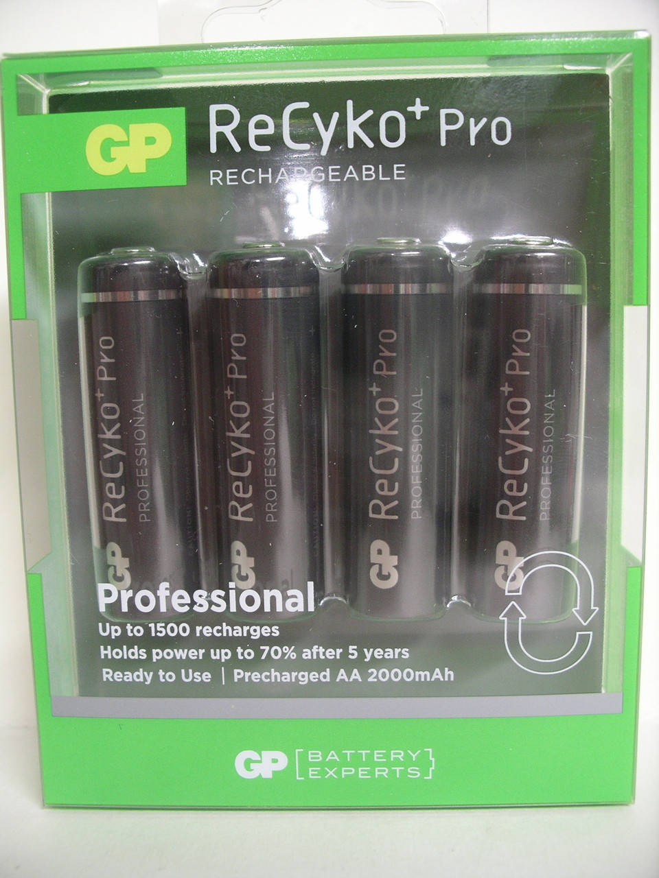 

Аккумуляторы GP ReCyko+Pro Professional АА 2000 mAh цена за 4 штуки в упаковке