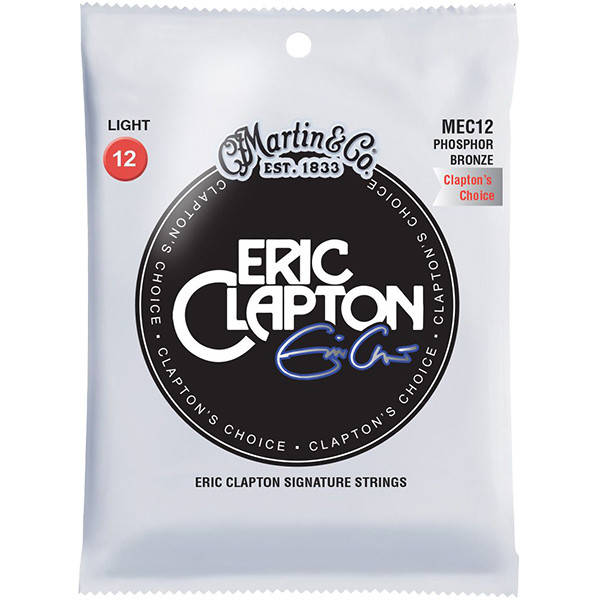

Струны Martin MEC12 Eric Clapton Phosphor Bronze Light 12-54