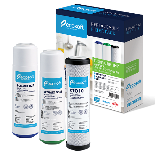 

Комплект картриджей Ecosoft улучшенный для тройных фильтров