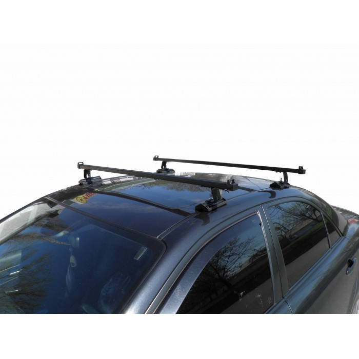 

Багажник на крышу Renault Scenic 2003- в штатные места, Черный
