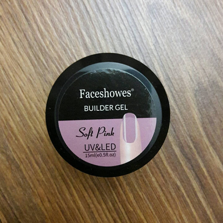 

Гель для наращивания ногтей Faceshowes Soft Pink 15ml