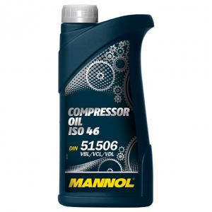 

Компрессорное минеральное масло Mannol Compressor Oil ISO 46 1л.