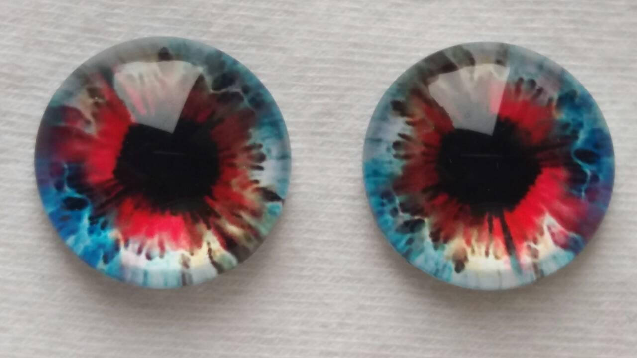 

Глаза, стекло. №164В Клеевые. Диаметр 10 мм