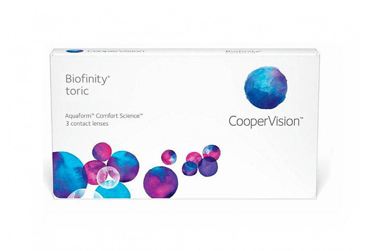 

Контактные линзы Biofinity Toric CooperVision