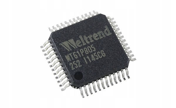 

Микросхема WT61P805 в ленте QFP-48