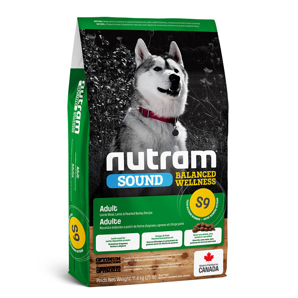 

S9_NUTRAM Sound Balanced Wellness Lamb & Rise, 2 кг