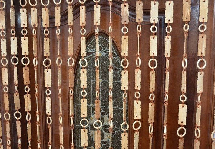 

Шторы деревянные "Планка-Кольца"