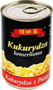 

Кукуруза консервированная M&K Kukurydza Konserwowa 400г