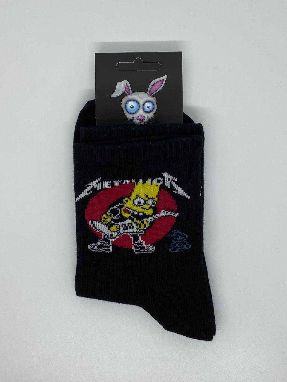 

Носки молодежные демисезонные унисекс CRAZY RABBIT'S. Размер 36-44