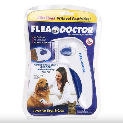 

Электрическая расческа от блох Flea Doctor / Расческа для кошек собак