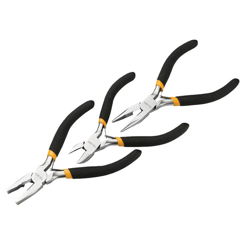 

Набор шарнирно-губцевого мини-инструмента 115 мм Tolsen, 3 предмета