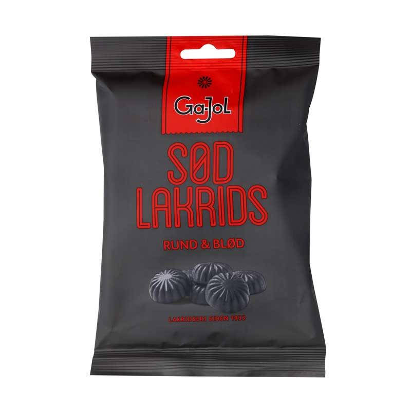 

Лакрица Gajol Sod Lakrids Rund Blod 140 g