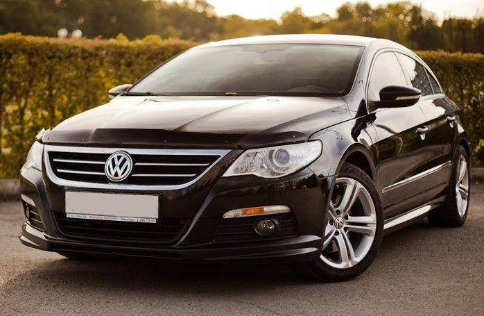 

Дефлектор капота (Люкс!) мухобойка Volkswagen VW Passat CC 2008-2012, SIM, SVOPACC0812