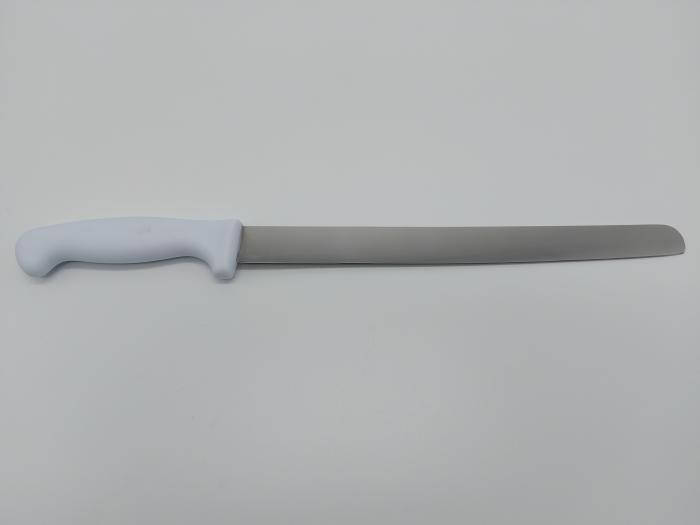 

Нож для шаурмы с длинным лезвием Нож слайсер для мяса "MASTER" L 43,5cm лезвие 30cm Кухонные ножи и подставки