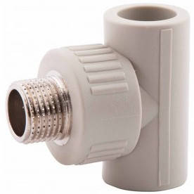 

Тройник с наружной резьбой 20x1/2” Alfa Plast