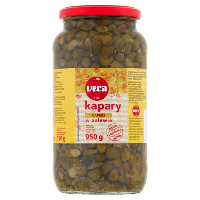 

Каперсы Kapary Vera соленые 950 г Польша