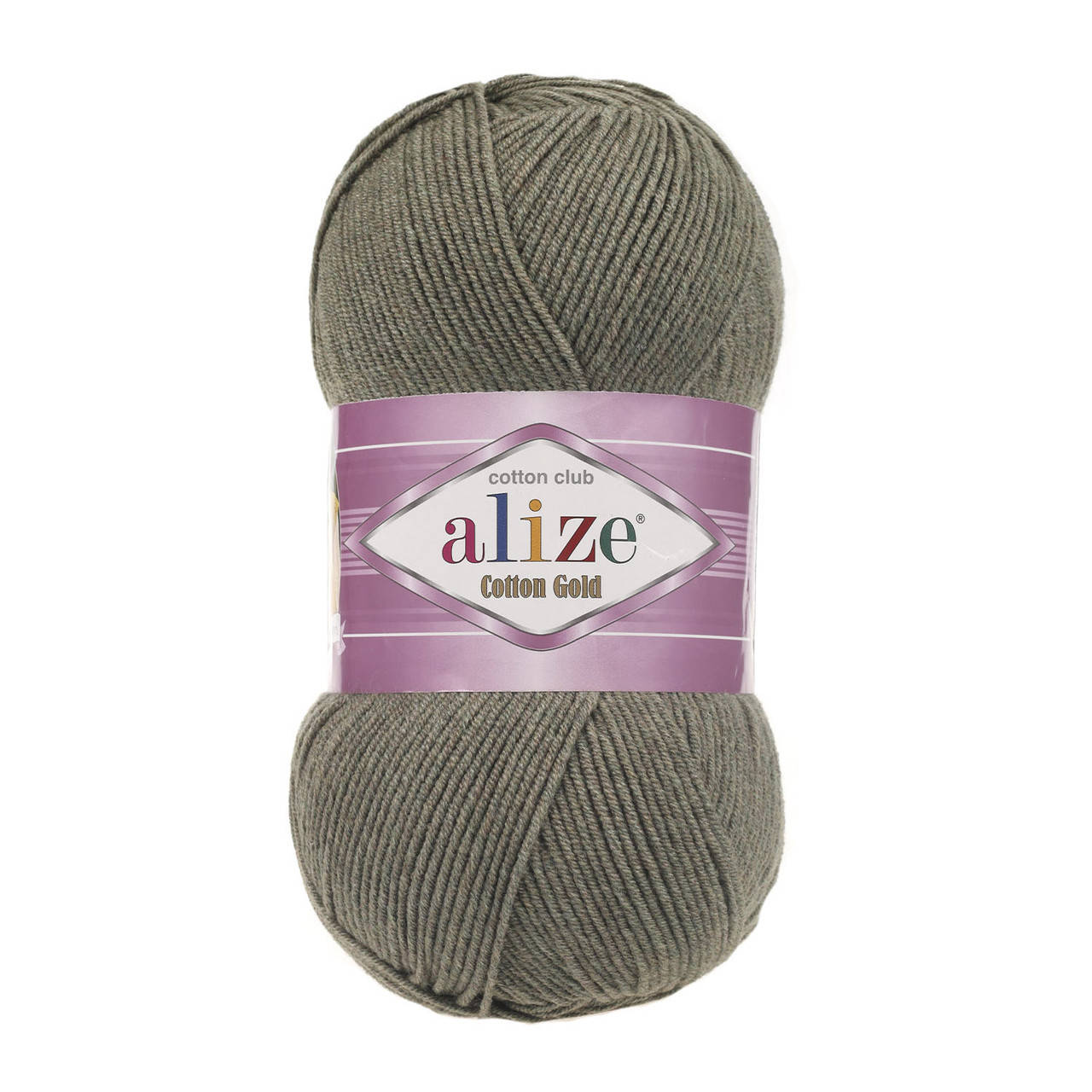 

Alize Cotton Gold (Ализе Коттон Голд) № 270 хаки (Пряжа хлопок, нитки для вязания)