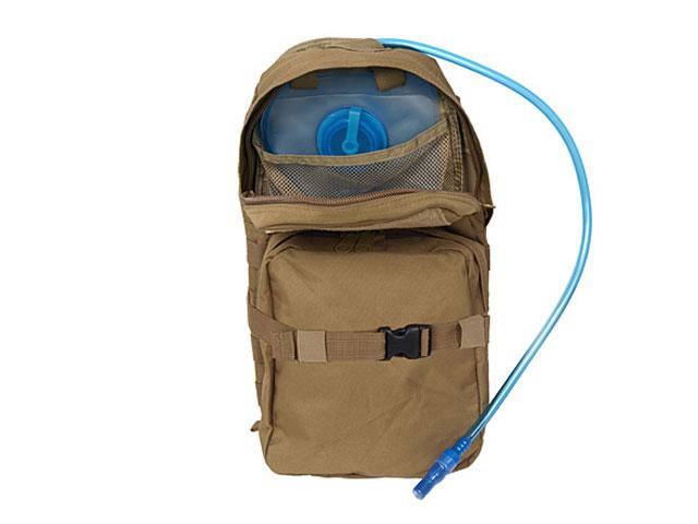 

Тактический Рюкзак + Система гидратации воды 2 л Molle - Coyote