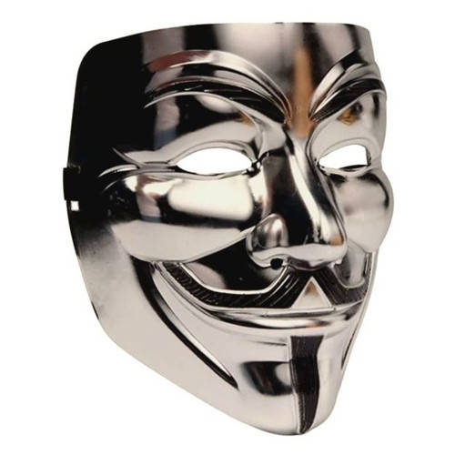 

Маска Гай-Фокс Серебро