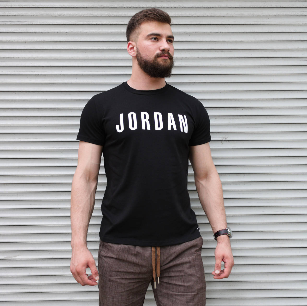 

Мужская футболка Jordan чёрная , Турция