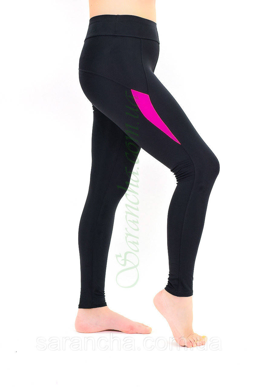 

Утягивающие черные женские леггинсы для фитнеса, большие размеры 56, Черный