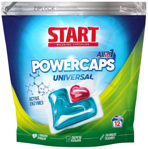 

Капсулы для стирки 12 шт START UNIVERSAL