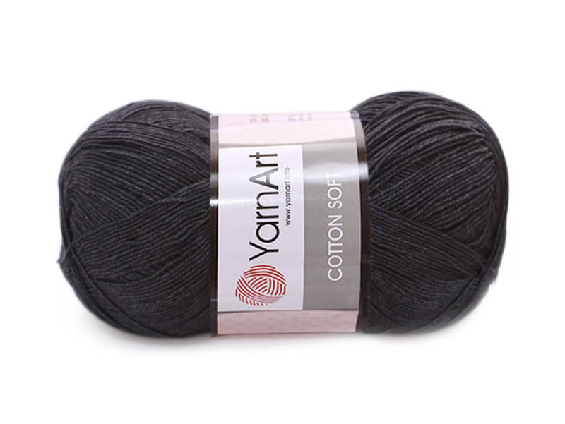 

YarnArt Cotton Soft, Графит, Серый