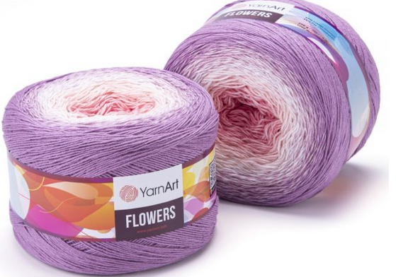 

Пряжа Flowers Yarnart-305