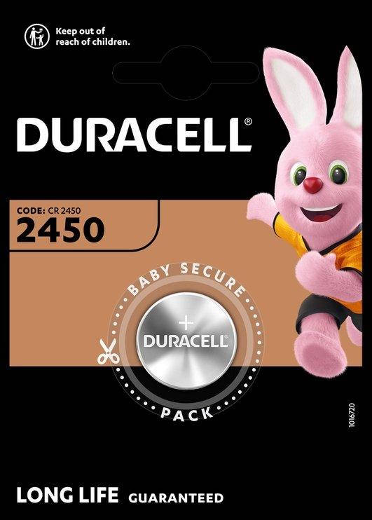 

Батарейка Duracell 2450 Lithium 3V BL1
