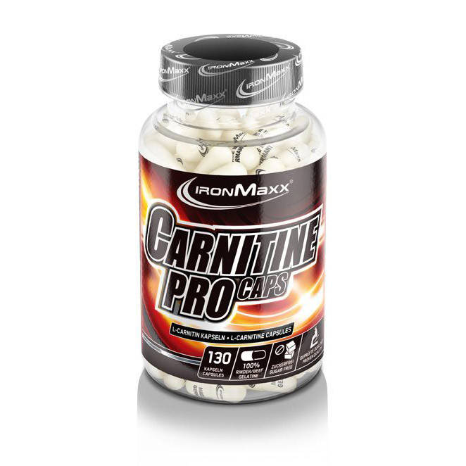 

Жиросжигатель IronMaxx Carnitine Pro, 130 капсул
