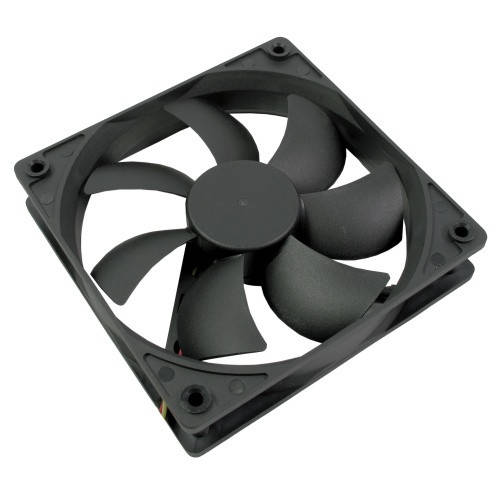 

Вентилятор 120*120*25мм 3pin+molex TRY FAN 1200rpm чёрный новый