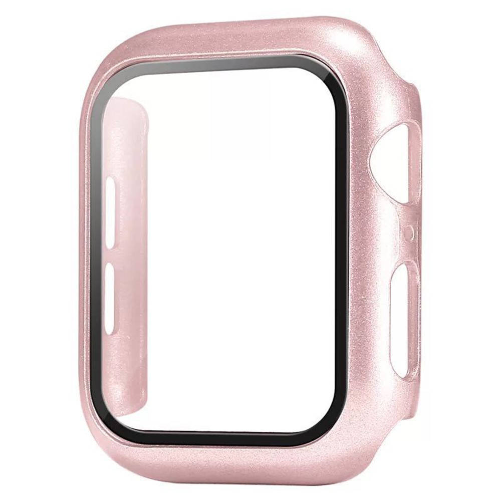 

Чехол с защитным стеклом Protective Cover with Glass для Apple Watch 44mm rose gold